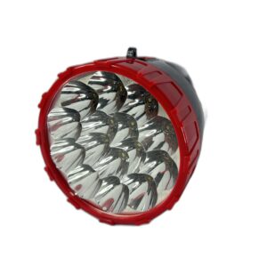 Linterna con asa recargable de 15 led