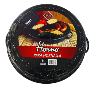 Horno para hornalla esmaltado con tapa Sue