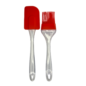 Pincel y espátula de silicona